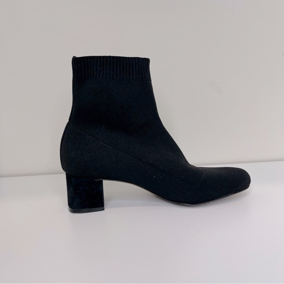 LAFAYETTE 148 Garet Sock Bootie In Black designer quiet luxury minimalist - Picture 3 of 8